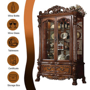 Dresden - Curio Cabinet - R&R Furniture Gallery (Fountain Valley, CA)