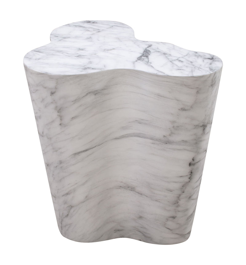 Slab - Marble Side Table - R&R Furniture Gallery (Fountain Valley, CA)