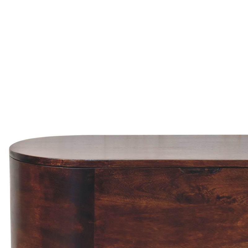 Rounded Lid Up Blanket Box - R&R Furniture Gallery (Fountain Valley, CA)