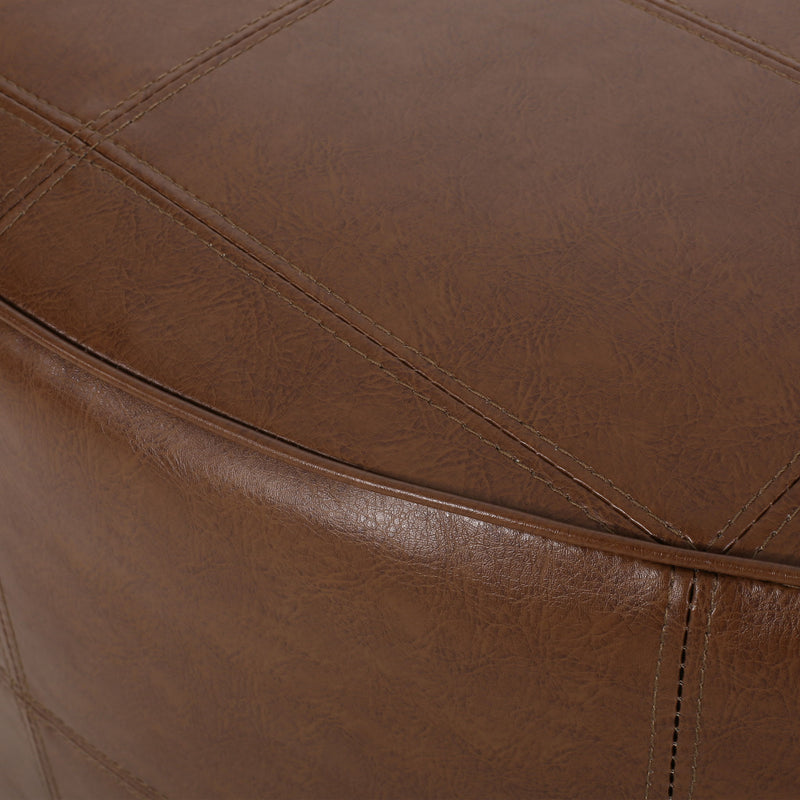 Rustic Style Ottoman - R&R Furniture Gallery (Fountain Valley, CA)