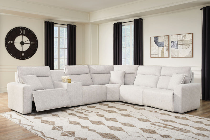 Modmax II - Reclining Sectional - Stone - R&R Furniture Gallery (Fountain Valley, CA)