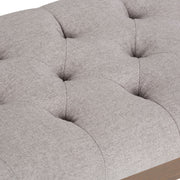Waverly - Upholstered Tufted Ottoman Bench - R&R Furniture Gallery (Fountain Valley, CA)