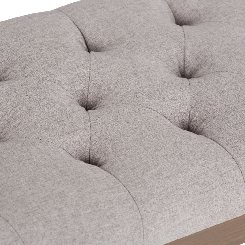 Waverly - Upholstered Tufted Ottoman Bench - R&R Furniture Gallery (Fountain Valley, CA)