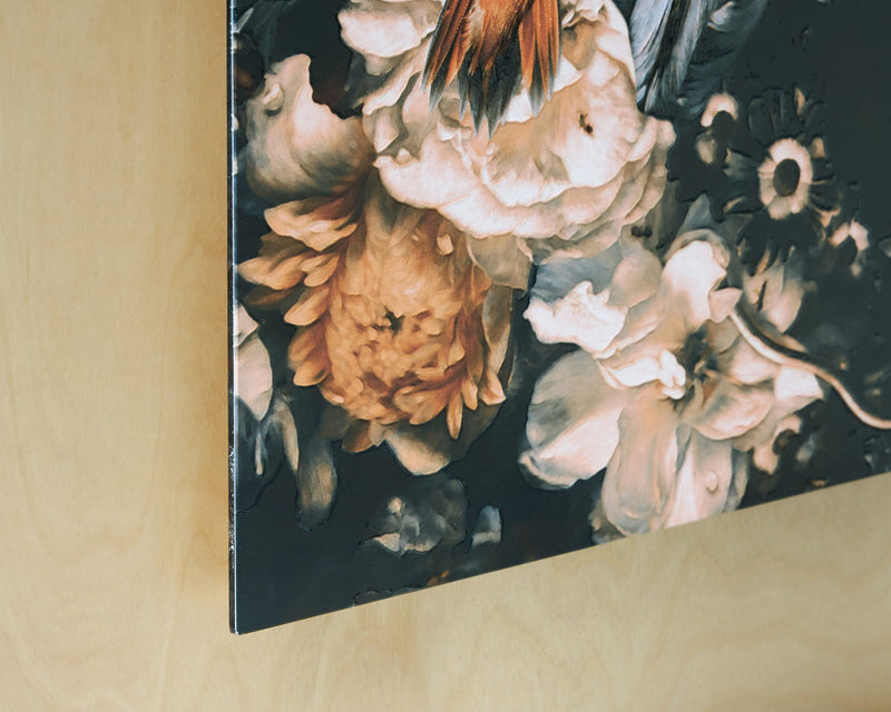 Valfer - Wall Art - Orange / Black / White - R&R Furniture Gallery (Fountain Valley, CA)