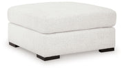 Misty-Lakes - Oversized Accent Ottoman - Chalk - R&R Furniture Gallery (Fountain Valley, CA)