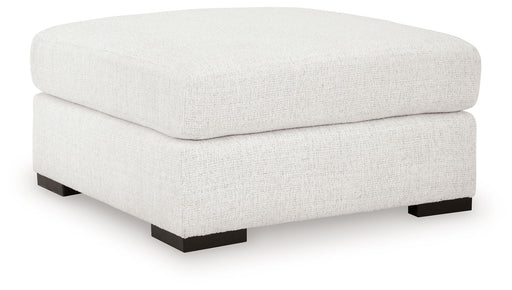 Misty-Lakes - Oversized Accent Ottoman - Chalk - R&R Furniture Gallery (Fountain Valley, CA)