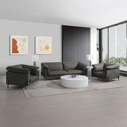 Tadi - Chair - Black Top Grain Leather - R&R Furniture Gallery (Fountain Valley, CA)