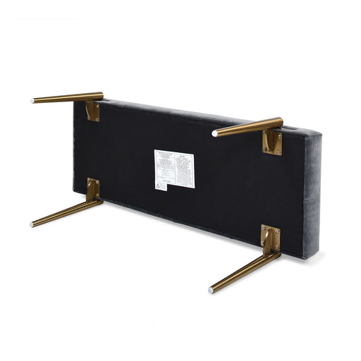 Aria - Upholstered Accent Bench - R&R Furniture Gallery (Fountain Valley, CA)