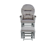 Madison - Glider And Ottoman - Gray - R&R Furniture Gallery (Fountain Valley, CA)