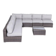 Seating Set With Cushions Handcrafted Wicker Design - R&R Furniture Gallery (Fountain Valley, CA)