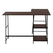Computer Desk, Home Office, Corner, Storage Shelves, L Shape, Work, Laptop, Contemporary, Modern - R&R Furniture Gallery (Fountain Valley, CA)