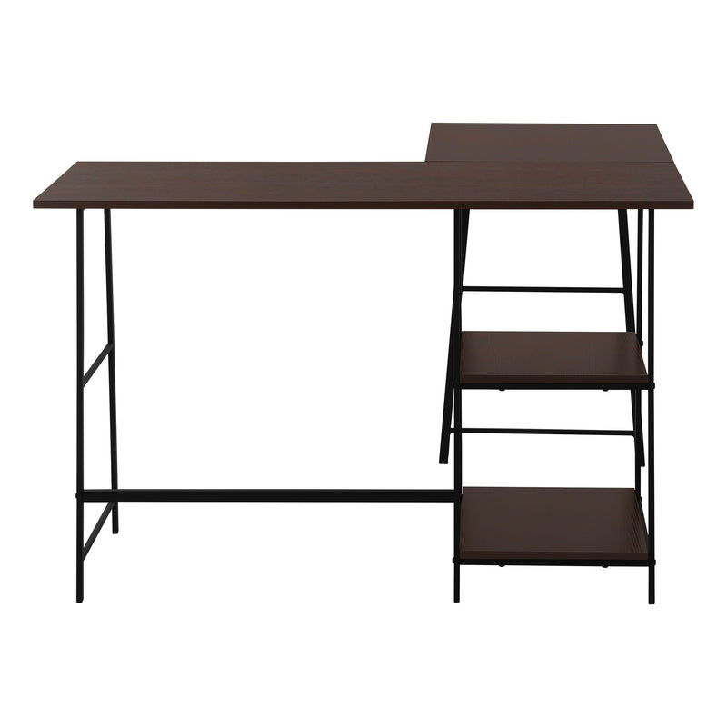 Computer Desk, Home Office, Corner, Storage Shelves, L Shape, Work, Laptop, Contemporary, Modern - R&R Furniture Gallery (Fountain Valley, CA)