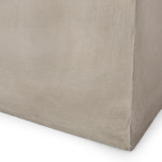Noble House square lightweight side table for outdoor or indoor use, with a modern design and sturdy frame.