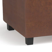 Avalon - Upholstered Storage Ottoman - R&R Furniture Gallery (Fountain Valley, CA)