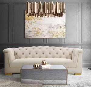 Lana - Mirrored Coffee Table - R&R Furniture Gallery (Fountain Valley, CA)