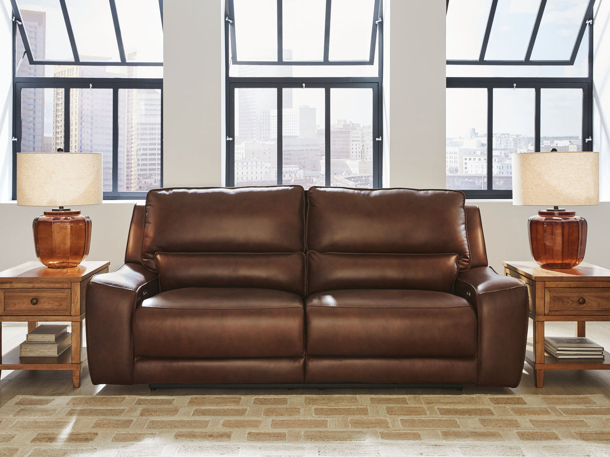 DeepWakes - 2 Seat Power Reclining Sofa With Adjustable Headrest - R&R Furniture Gallery (Fountain Valley, CA)
