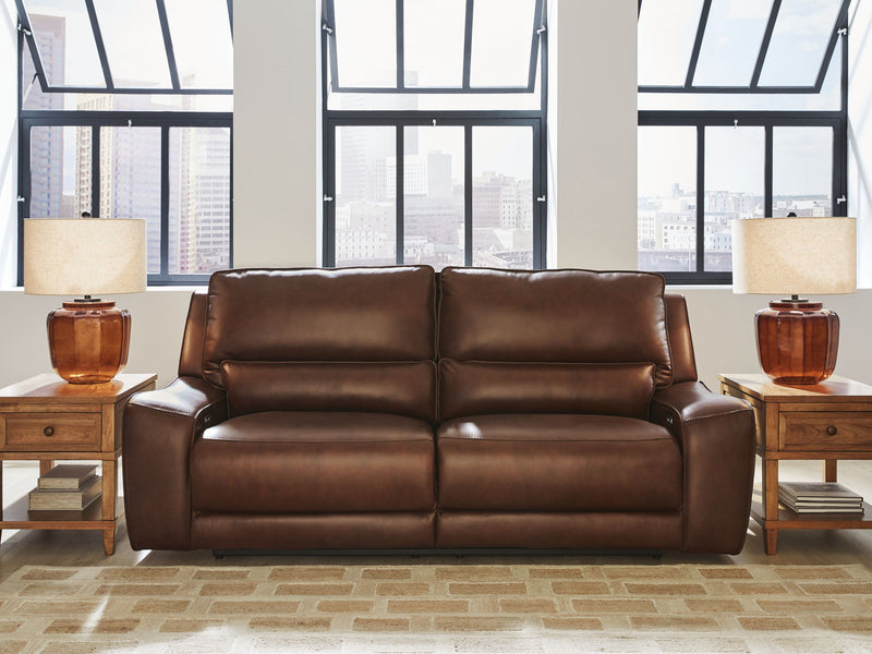DeepWakes - 2 Seat Power Reclining Sofa With Adjustable Headrest - R&R Furniture Gallery (Fountain Valley, CA)