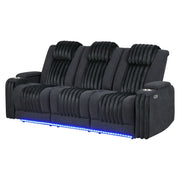 Duran - Power Reclining Sofa With Power Headrest - R&R Furniture Gallery (Fountain Valley, CA)