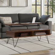 Hunter - Handcrafted Lift Top Coffee Table - R&R Furniture Gallery (Fountain Valley, CA)