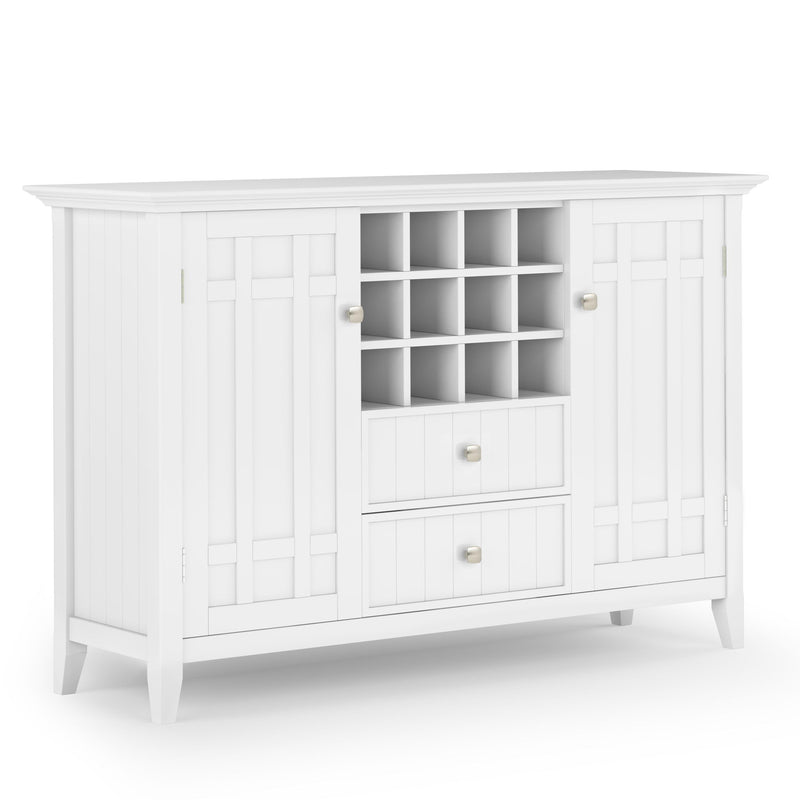 Bedford - Sideboard Buffet And Wine Rack - R&R Furniture Gallery (Fountain Valley, CA)