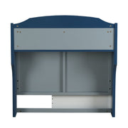 Neptune II - Twin Bed - Gray / Navy - R&R Furniture Gallery (Fountain Valley, CA)