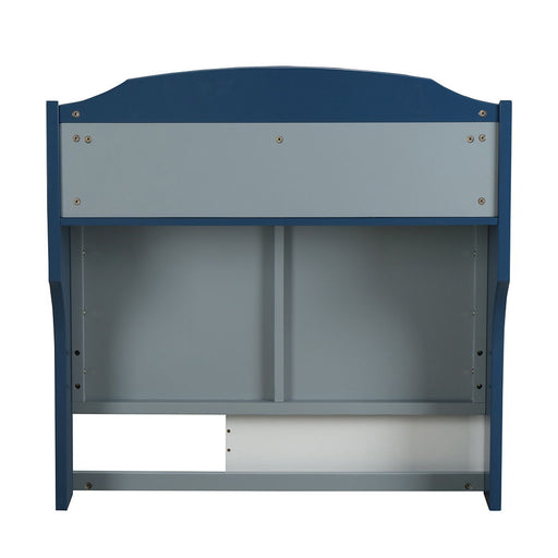 Neptune II - Twin Bed - Gray / Navy - R&R Furniture Gallery (Fountain Valley, CA)