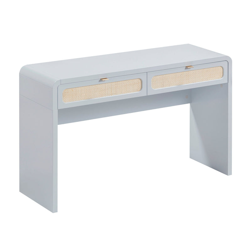 Patty - Rattan Console Desk - R&R Furniture Gallery (Fountain Valley, CA)