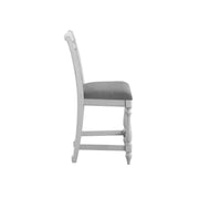 Slat Back Barstools (Set of 2) - Gray - R&R Furniture Gallery (Fountain Valley, CA)