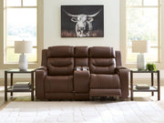 Knightington - Power Reclining Loveseat With Audio Seating - R&R Furniture Gallery (Fountain Valley, CA)