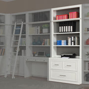Catalina - Lateral File And Hutch - Cottage White - R&R Furniture Gallery (Fountain Valley, CA)