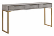 Pesce - 3 Drawer Console Table - R&R Furniture Gallery (Fountain Valley, CA)