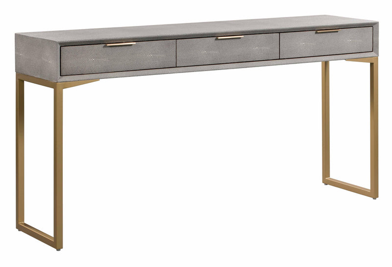 Pesce - 3 Drawer Console Table - R&R Furniture Gallery (Fountain Valley, CA)
