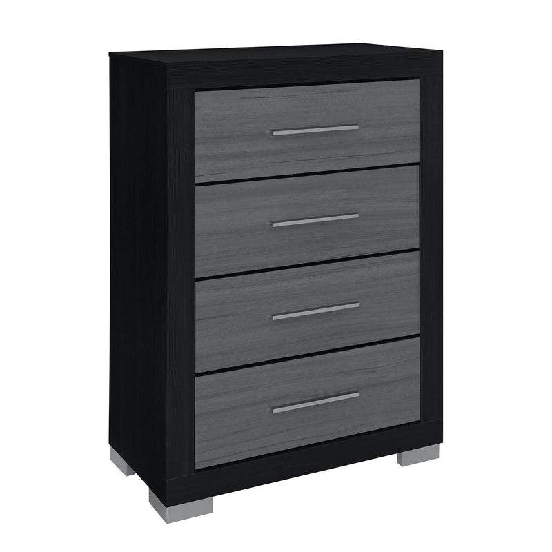 Elsa - 2 Toned And Chest With Bar Handle - R&R Furniture Gallery (Fountain Valley, CA)