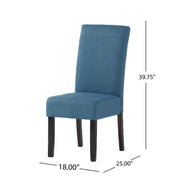 Pertica - Dining Upholstered Armless Chairs (Set of 2) - R&R Furniture Gallery (Fountain Valley, CA)