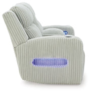 Forest Lake - Power Reclining Loveseat With Console / Adj Headrest - R&R Furniture Gallery (Fountain Valley, CA)