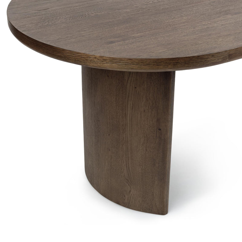 Estelle - Oval Dining Table - Soft Cocoa - R&R Furniture Gallery (Fountain Valley, CA)