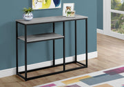 Accent Console Table For Entryway, Contemporary & Convenient Design - Gray - R&R Furniture Gallery (Fountain Valley, CA)