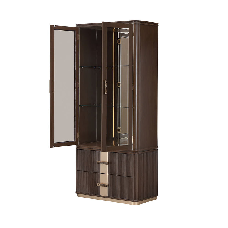 West Kensington - Display Cabinet - R&R Furniture Gallery (Fountain Valley, CA)
