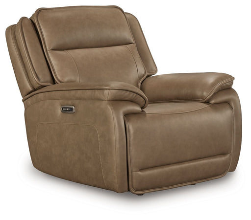 Glencroft - Power Recliner / Adjustable Headrest - Sahara - R&R Furniture Gallery (Fountain Valley, CA)