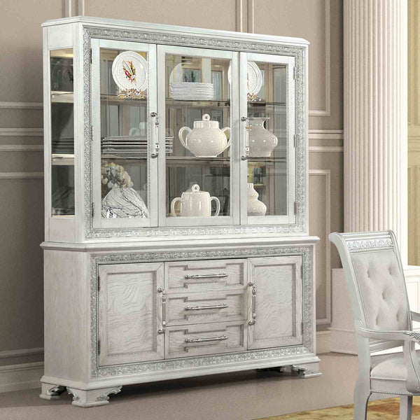 Stella Mia - Hutch Buffet, Ivory