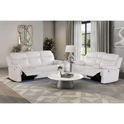 Blanche - Reclining Sofa With LED Lights - R&R Furniture Gallery (Fountain Valley, CA)