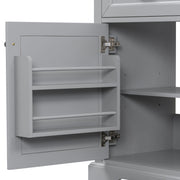 36" Bathroom Vanity With Sink, 2 Tip-Out Drawers, Soft Close Hinges - R&R Furniture Gallery (Fountain Valley, CA)