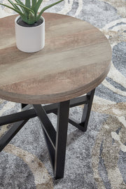 Deanlee - Occasional Table Set (Set of 3) - Grayish Brown / Black - R&R Furniture Gallery (Fountain Valley, CA)