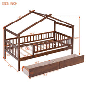 House Bed With 2 Drawers - R&R Furniture Gallery (Fountain Valley, CA)