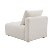 Hangover - Boucle Modular Armless Chair - Cream - R&R Furniture Gallery (Fountain Valley, CA)