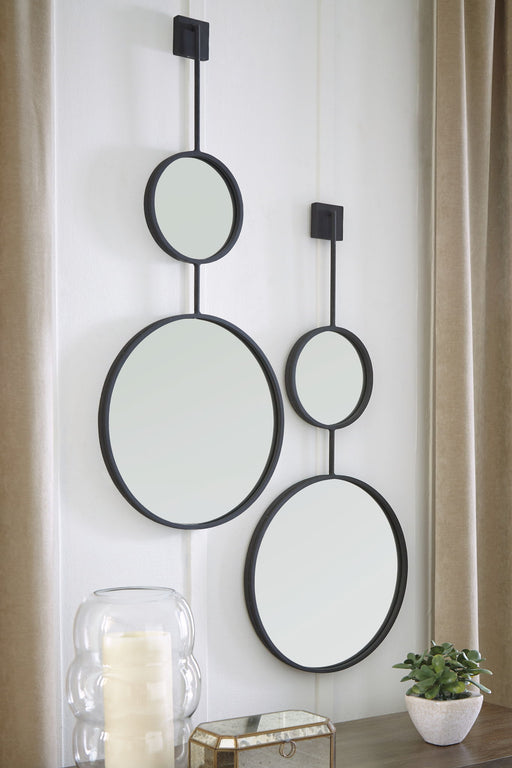 Brewer - Accent Mirror - Black - R&R Furniture Gallery (Fountain Valley, CA)
