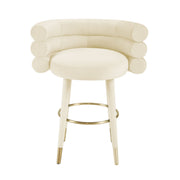 Betty - Velvet Counter Stool - R&R Furniture Gallery (Fountain Valley, CA)