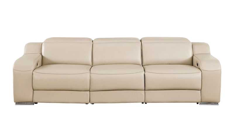 1116 - 7-Piece Modular Power Reclining Sofa, Loveseat & Chair Set In With 5 Power Recliners & Power Headrests