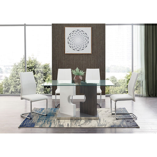 Iris - Dining Table - Gray - R&R Furniture Gallery (Fountain Valley, CA)