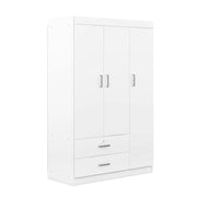 3 Door Wardrobe With 2 Drawers - R&R Furniture Gallery (Fountain Valley, CA)